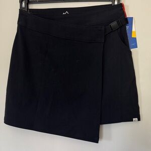 Wild Rye Black Wrap Skirt